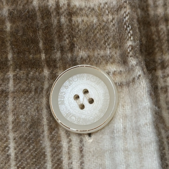 Mus & Bombon Long Wool Blend Coat - Picture 5 of 8